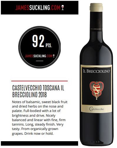 JS 92 Pts – Il Brecciolino 2018
