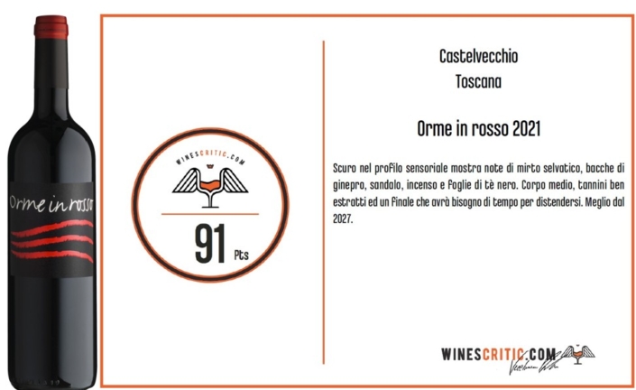 WC – Orme in rosso 2021 – 91 pts ITA