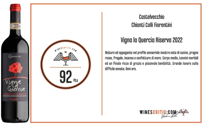 WC – Vigna la quercia 2022 – 92 pts ITA