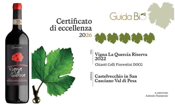 Guida Bio – Vigna la quercia 2022 – 5 foglie